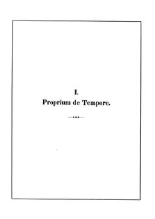 Partition complète (monochrome), Ad te Domine levavi, Offertorium pro Dominica I. Adventus