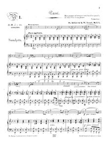 Partition de piano, Pensées fugitives, Op.30, Heller, Stephen