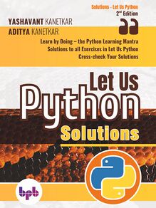 Let Us Python Solutions