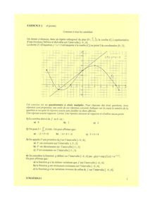 Sujet du bac ES 2011: Mathématique Obligatoire