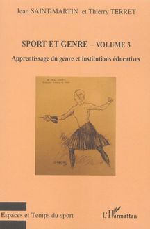 Sport et genre (volume 3)