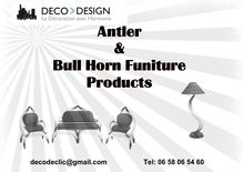 Antler & Bull Horn Funiture Products