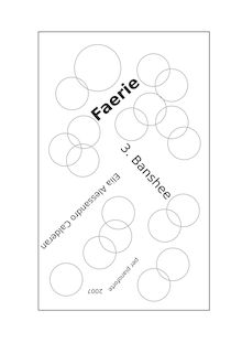 Partition , Banshee - partition complète, Faerie, Calderan, Elia Alessandro