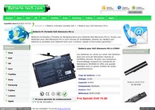 Acheter Batterie ordinateur portable Dell Alienware M11x 63WH 14.8V, Batterie Dell Alienware M11x
