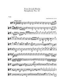 Partition altos, Symphony No.45 en F♯ minor “Farewell”, Sinfonia No.45 Abschiedsymphonie