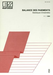 BALANCE DES PAIEMENTS. Statistiques trimestrielles 1 - 1994