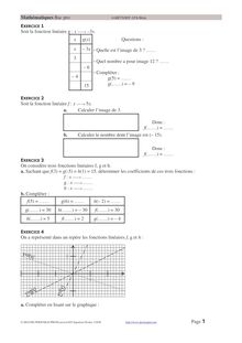 Exercices Equations de droites N°2 - Mathématiques Bac pro Page 1 ...