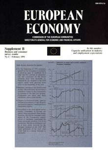 EUROPEAN ECONOMY. Supplement ? Business and consumer survey results No 2 - February 1991