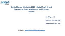 Optical Sensor Market Overview, Opportunities, Key Industry Dynamics and Forecast to 2025