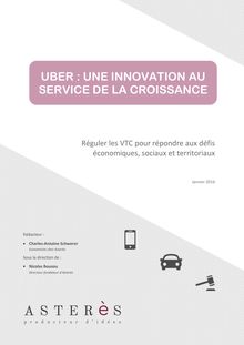 Uber vs. Taxis : une étude économique déend la compagnie de VTC