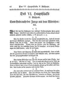 Partition Hauptstück , , Abschnitt - VII., Versuch einer Anweisung die Flöte traversiere zu spielen (1752)