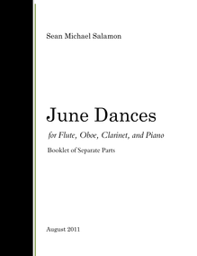 Partition parties complètes, June Dances, Salamon, Sean Michael