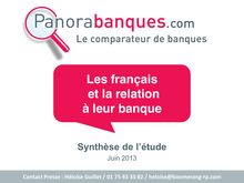 Etude panorabanques