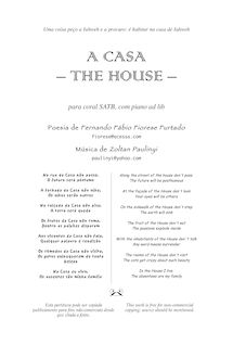 Partition complète, A Casa, The House, Paulinyi, Zoltan