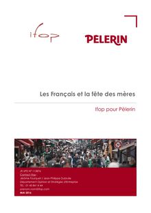Les Français et la fête des mères - Sondage IFOP pour Pèlerin 