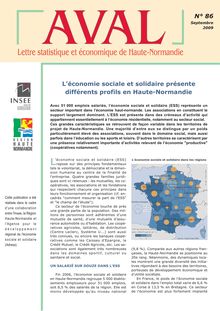 L´économie sociale et solidaire présente différents profils en Haute-Normandie