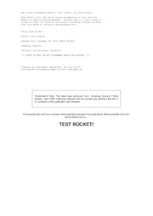 Test Rocket!