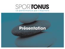 logo pdf - Sportonus - La performance par l équilibre