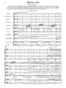 Partition Act II, Der Freischütz, Op.77, Eine romantische Oper in 3 Aufzügen