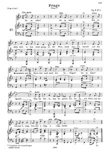 Partition complète (filter), 12 chansons, Op.9, Mendelssohn, Felix