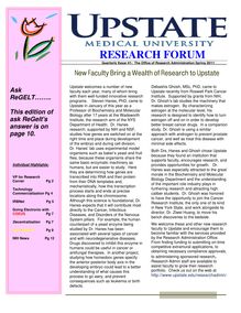 RESEARCH FORUM