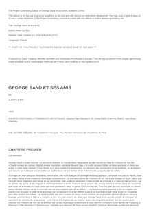 George Sand et ses amis par Albert Le Roy