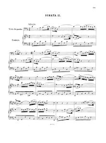 Partition complète, 3 sonates pour viole de gambe et clavecin, Bach, Johann Sebastian