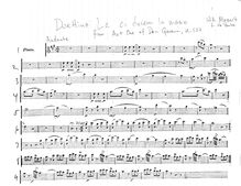 Partition flûte, Don Giovanni, Il dissoluto punito ossia il Don Giovanni