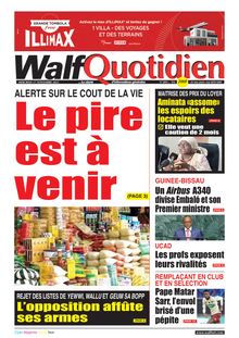Walf Quotidien n°8893 - du mercredi 17 novembre 2021