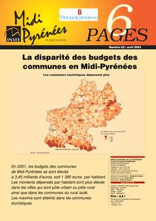La disparité des budgets des communes en Midi-Pyrénées