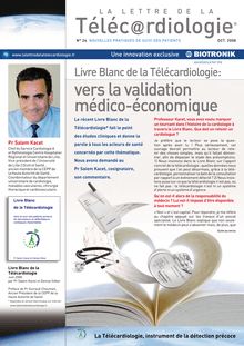 Livre Blanc de la Télécardiologie