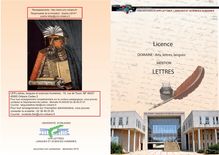 LETTRES Licence LETTRES