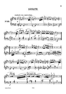 Partition complète, Piano Sonata No.42 en D major, Haydn, Joseph par Joseph Haydn