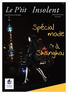 Spécial mode à Shanghai