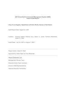 2007 Final  Interim Audit Report-08-27-2007