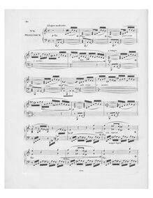 Partition Prelude et Fugue No.4 en A minor, 4 préludes et Fugues