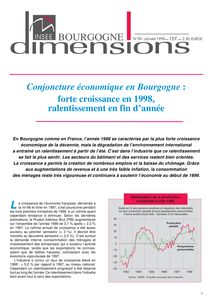 Conjoncture économique en Bourgogne en 1998 