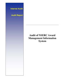 NSERC FINAL Audit ReportV2
