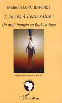 L accès à l eau saine: un droit humain au Burkina Faso