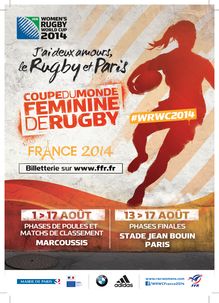 Calendrier Coupe du Monde rugby féminine 2014