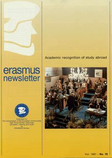 Erasmus newsletter Vol. 1991 - No. 10. Academic recognition of study abroad