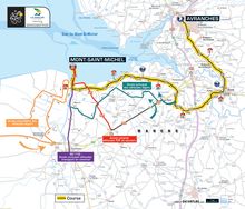 Tour de France : plan de circulation