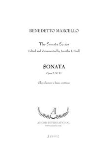 Partition complète et parties (en E minor), 12 sonates pour enregistrement  et Continuo