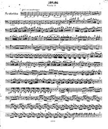 Partition viole de gambe 1 , partie, Symphony No.6, Pastoral, F major