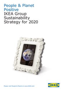 People & Planet Positive IKEA Group Sustainability Strategy for 2020