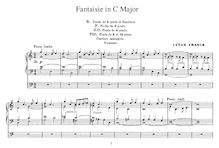 Partition complète, Fantaisie, Op.16, Six Pièces pour Grand Orgue – No.1