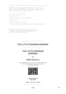 The Little Russian Servant