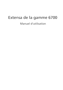 Notice Ordinateur portable Acer  Extensa 6700