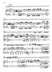 Partition III: Rondo: Allegro., violoncelle Sonata, G Minor, Beethoven, Ludwig van