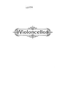 Partition violoncelle, Divertimento, Divertimento (im 4 Sätzen) für 2 Violinen, viola und violoncello